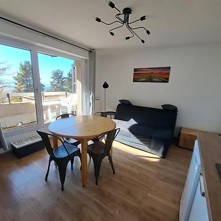 Charmant Studio Cabine Au Coeur De Font Romeu Buitenkant foto